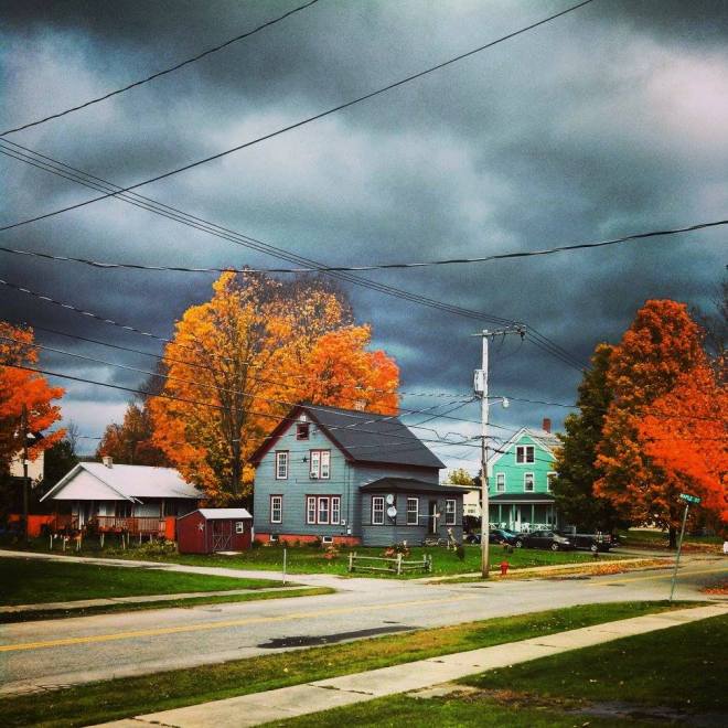 As the storm rolls in...