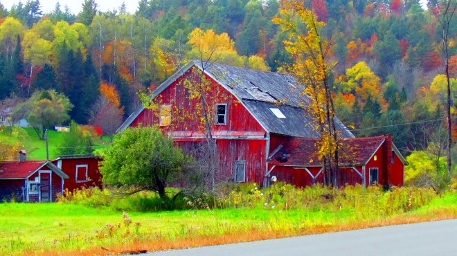 red barn
