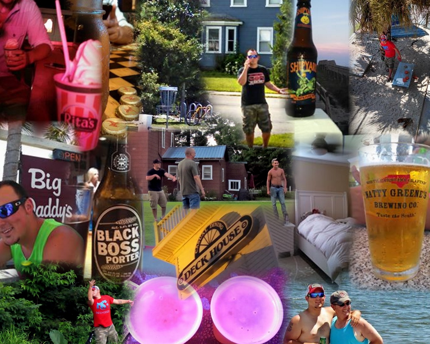 labor day collage