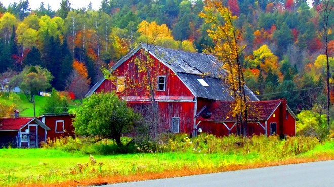 red barn